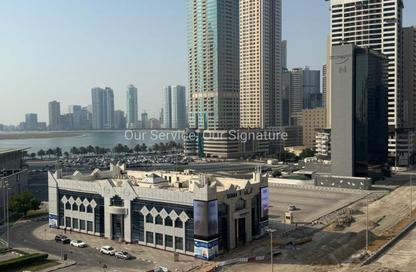 Apartment - 1 Bedroom - 2 Bathrooms for rent in New Al Taawun Road - Al Taawun - Sharjah
