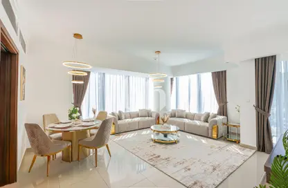 Apartment - 2 Bedrooms - 3 Bathrooms for rent in Boulevard Point - Downtown Dubai - Dubai