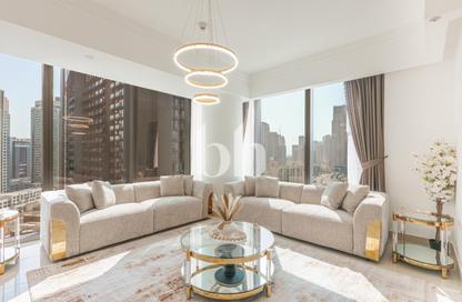 Apartment - 2 Bedrooms - 3 Bathrooms for rent in Boulevard Point - Downtown Dubai - Dubai