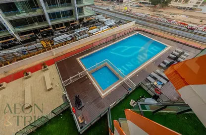 شقة - غرفة نوم - 2 حمامات للايجار في بوابة بن غاطي - الجداف - دبي