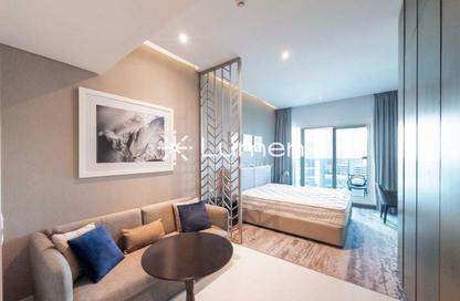 Apartment - Studio - 1 for rent in Damac Maison Prive A - Damac Maison Prive - Business Bay - Dubai