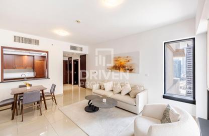 Apartment - 1 Bedroom - 2 Bathrooms for rent in 29 Burj Boulevard Tower 2 - 29 Burj Boulevard - Downtown Dubai - Dubai