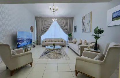 Apartment - 1 Bedroom - 2 Bathrooms for rent in Al Mamzar - Al Mamzar - Sharjah - Sharjah