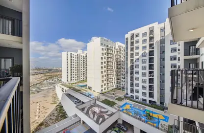 Apartment - 2 Bedrooms - 1 Bathroom for rent in The Nook 2 - The Nook - Wasl Gate - Dubai