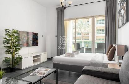 Apartment - Studio - 1 for rent in Al Thayyal 3 - Al Thayyal - Greens - Dubai