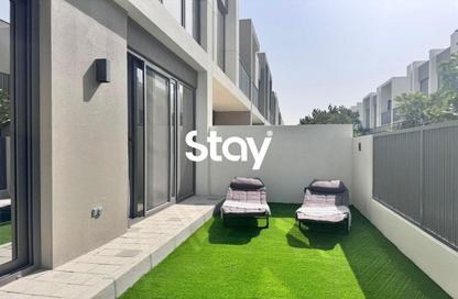 Villa - 4 - 5 for rent in Aura Gardens - Tilal Al Ghaf - Dubai