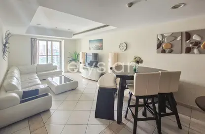 شقة - 2 غرف نوم - 2 حمامات للايجار في برج الأميرة - دبي مارينا - دبي