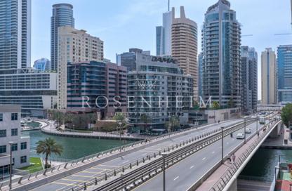 شقة - 1 حمام للايجار في برج التألق 3 - أبراج البريق - دبي مارينا - دبي