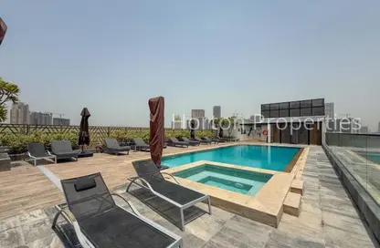 Apartment - 2 Bedrooms - 3 Bathrooms for rent in Hyati Avenue - District 14 - Jumeirah Village Circle - Dubai Apartment - 2 Bedrooms - 3 Bathrooms for rent in Hyati Avenue - District 14 - Jumeirah Village Circle - Dubai