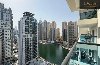 Apartment - 1 Bedroom - 1 Bathroom for sale in Time Place Tower - Dubai Marina - Dubai