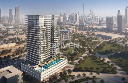 Apartment - 2 - 3 for sale in Binghatti Hills Tower 1 - Binghatti Hills - Dubai Science Park - Dubai