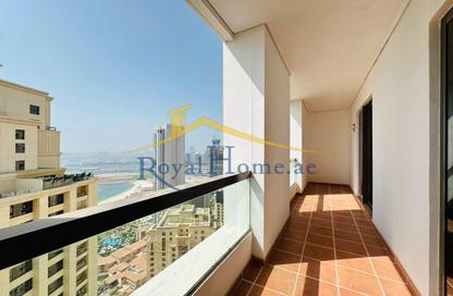 Apartment - 4 Bedrooms - 5 Bathrooms for rent in Sadaf 8 - Sadaf - Jumeirah Beach Residence - Dubai