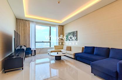 Apartment - 1 - 2 for rent in The Palm Tower - Palm Jumeirah - Dubai