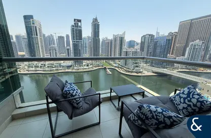 Apartment - 2 Bedrooms - 3 Bathrooms for sale in Sanibel Tower - Park Island - Dubai Marina - Dubai