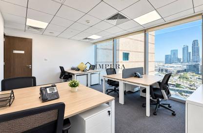 Office Space - Studio - 2 for rent in 48 Burj gate - Downtown Dubai - Dubai