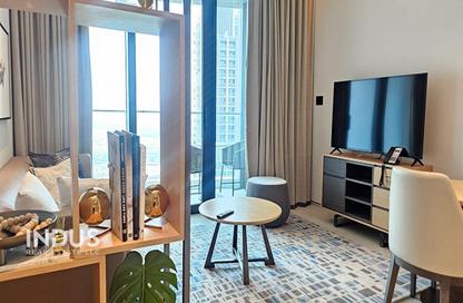 Apartment - 1 - 2 for rent in Jumeirah Gate Tower 2 - The Address Jumeirah Resort and Spa - Jumeirah Beach Residence - Dubai
