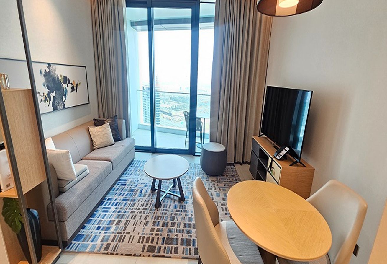 Fully Furnished | High Floor |Service Apartment |