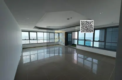 Apartment - 2 Bedrooms - 3 Bathrooms for rent in Corniche Tower - Ajman Corniche Road - Ajman