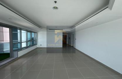 Apartment - 2 Bedrooms - 3 Bathrooms for rent in Corniche Tower - Ajman Corniche Road - Ajman