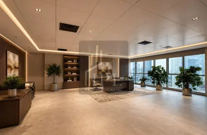 Office Space - Studio - 2 Bathrooms for rent in The Court - Business Bay - Dubai