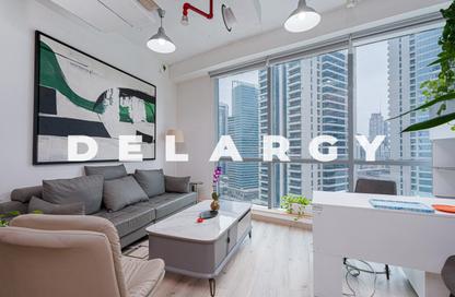 Office Space - Studio - 1 Bathroom for rent in Jumeirah Bay X2 - Jumeirah Bay Towers - JLT Cluster X - Jumeirah Lake Towers - Dubai