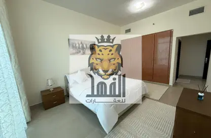 شقة - غرفة نوم - 2 حمامات للايجار في فايرمونت عجمان - النخيل 2 - النخيل - عجمان