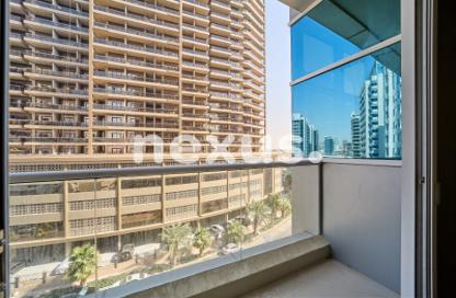 شقة - غرفة نوم - 2 حمامات للايجار في برج يونى استايت الرياضية - مدينة دبي الرياضية - دبي