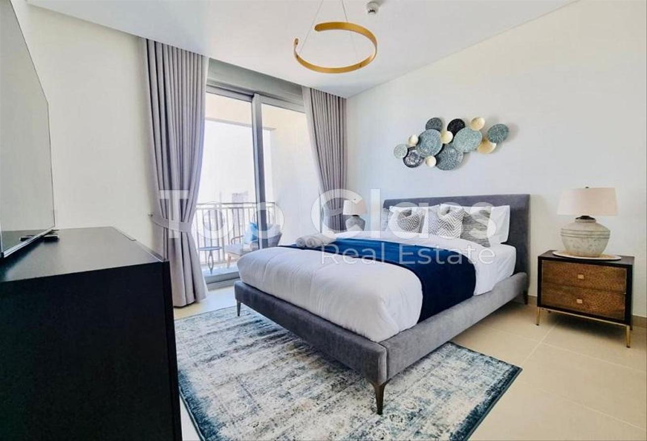 Furnished | High floor | Full Sea and Marina view photo 11