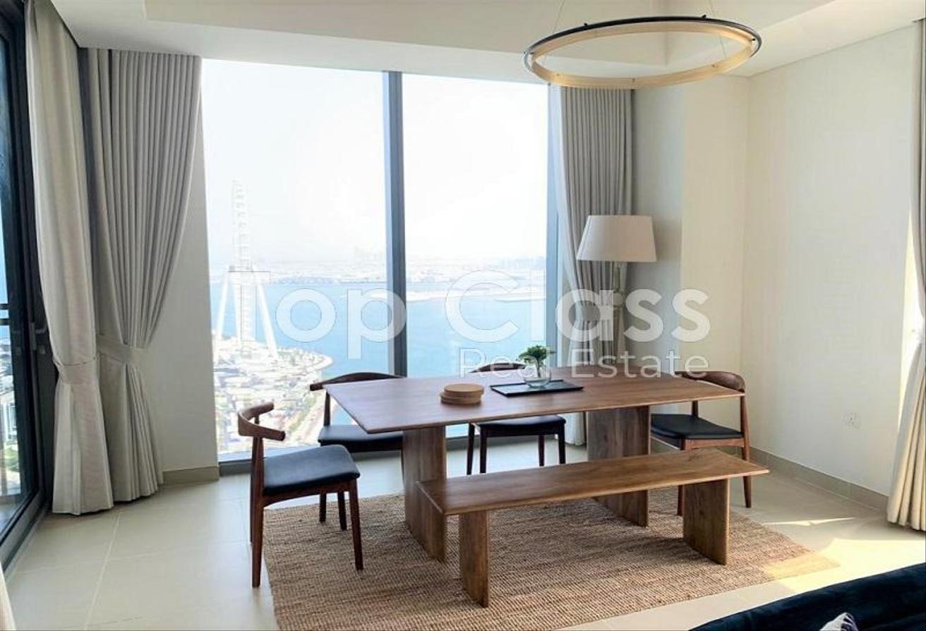 Furnished | High floor | Full Sea and Marina view photo 4