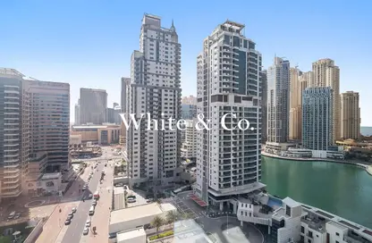Apartment - 1 Bedroom - 2 Bathrooms for rent in Time Place Tower - Dubai Marina - Dubai