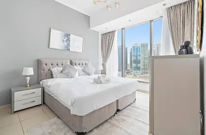 Apartment - 1 Bedroom - 1 Bathroom for rent in Silverene Tower B - Silverene - Dubai Marina - Dubai