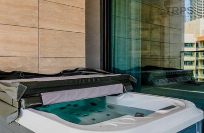 Apartment - 2 - 2 for rent in Trillionaire Residences - Business Bay - Dubai
