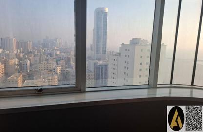 Apartment - Studio - 1 Bathroom for rent in Corniche Tower - Ajman Corniche Road - Ajman