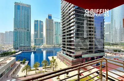 Apartment - 1 Bedroom - 2 Bathrooms for rent in Icon Tower 2 - JLT Cluster L - Jumeirah Lake Towers - Dubai