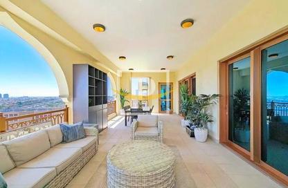 Apartment - 3 Bedrooms - 4 Bathrooms for rent in Marina Residences 4 - Marina Residences - Palm Jumeirah - Dubai
