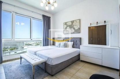 Apartment - 3 Bedrooms - 4 Bathrooms for rent in Marina Residences 4 - Marina Residences - Palm Jumeirah - Dubai