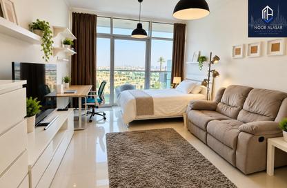 Apartment - Studio - 1 for rent in Carson A - Carson - Damac Hills - Dubai