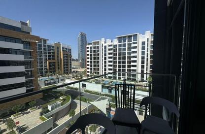 Apartment - Studio - 1 Bathroom for rent in Azizi Riviera 28 - Azizi Riviera - Meydan One - Meydan - Dubai