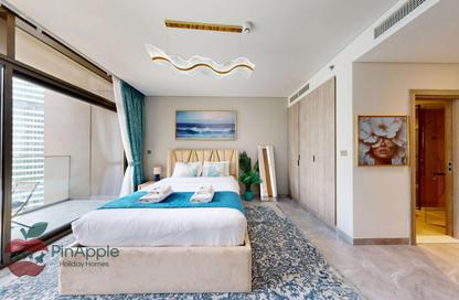 Apartment - Studio - 1 Bathroom for rent in Peninsula Two - Peninsula - Business Bay - Dubai