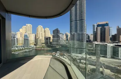 شقة - غرفة نوم - 2 حمامات للايجار في نجمة المارينا - دبي مارينا - دبي