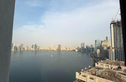 Apartment - 2 Bedrooms - 4 Bathrooms for rent in Al Dana Tower - Al Majaz 3 - Al Majaz - Sharjah