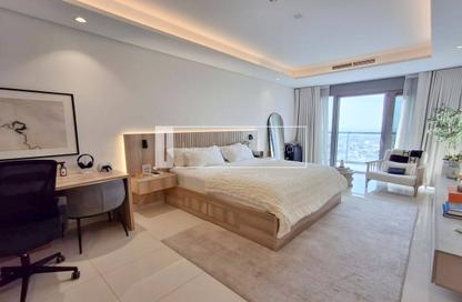 Apartment - Studio - 1 Bathroom for rent in Paramount Tower Hotel  and  Residences - Business Bay - Dubai