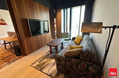 Apartment - 1 Bedroom - 2 Bathrooms for rent in Mama Shelter Residences - Business Bay - Dubai