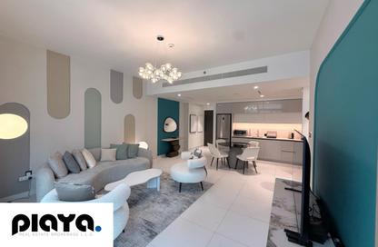 Apartment - 1 - 1 for rent in Marina Vista Tower 1 - Marina Vista - Emaar Beachfront - Dubai Harbour - Dubai