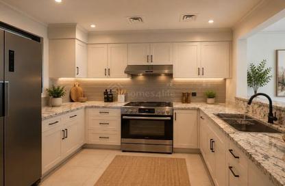 Townhouse - 4 Bedrooms - 3 Bathrooms for rent in Costa Brava 1 - Costa Brava - Damac Lagoons - Dubai