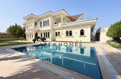 Villa - 6 Bedrooms - 6 Bathrooms for rent in Signature Villas Frond A - Signature Villas - Palm Jumeirah - Dubai