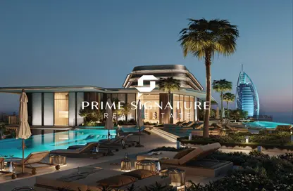 Apartment - 1 Bedroom - 2 Bathrooms for sale in Nourelle - Madinat Jumeirah Living - Umm Suqeim - Dubai