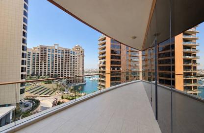 Apartment - 3 - 4 for rent in Sapphire - Tiara Residences - Palm Jumeirah - Dubai
