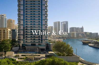 Apartment - 1 Bedroom - 2 Bathrooms for sale in The Waves Tower B - The Waves - Dubai Marina - Dubai