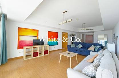 Apartment - 1 Bedroom - 2 Bathrooms for sale in The Waves Tower B - The Waves - Dubai Marina - Dubai